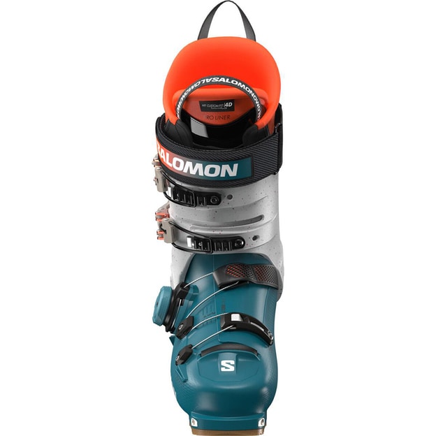 Chaussures de ski Salomon Shift 120 Libellule / Argent métallisé / Orange Tigre Homme