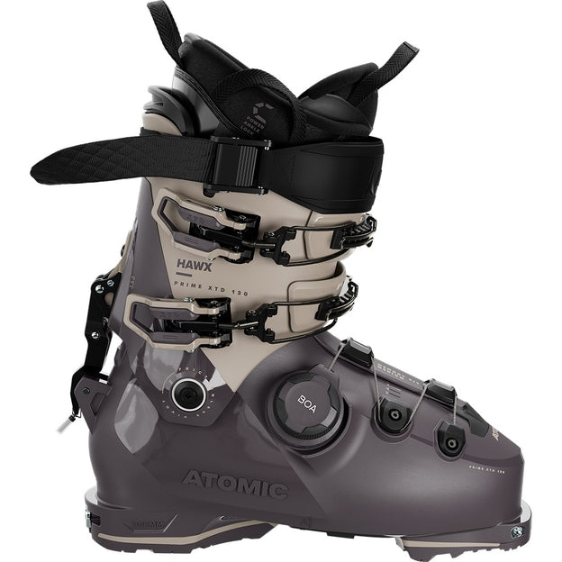Chaussures de ski Atomic Hawx Prime XTD 130 BOA GW, couleur gris ciment (homme), non violettes
