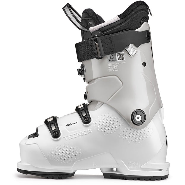 Bottes de ski Tecnica Mach Boa HV 95 W GW Blanc froid Femme