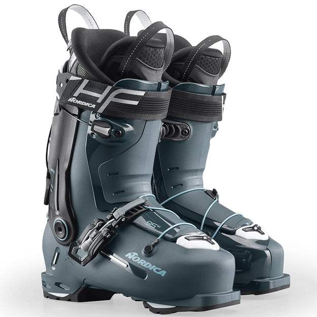 Bottes de ski Nordica HF Pro 95 W GW Vert / Noir / Blanc Femme
