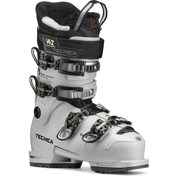 Bottes de ski Tecnica Mach Sport MV 75 W GW Gris clair Femme