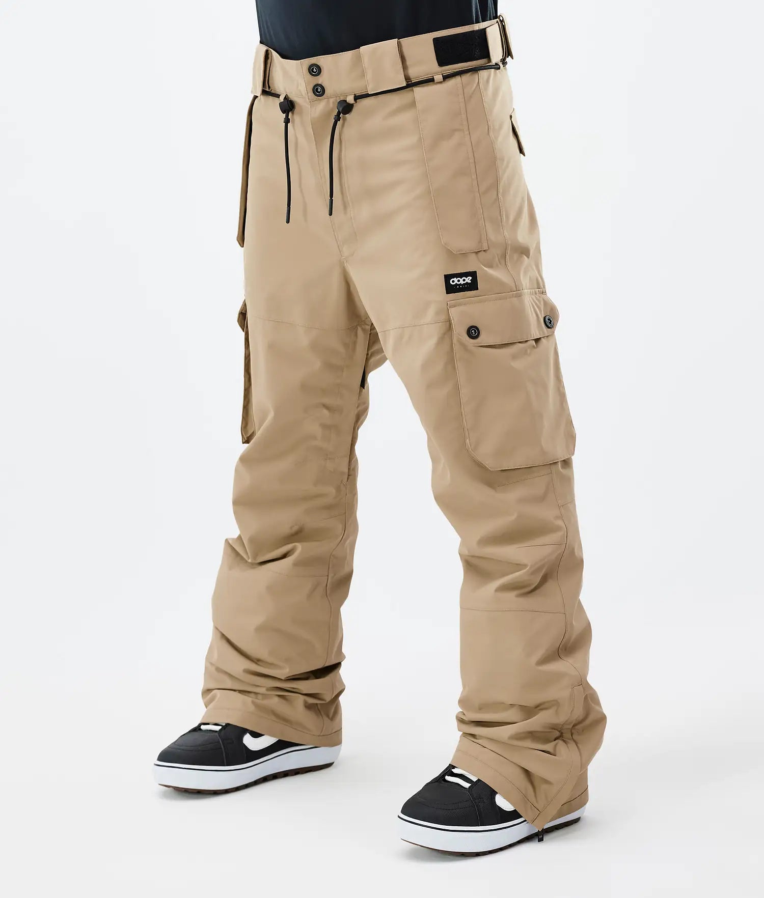 Iconic snowboard pants men's khaki