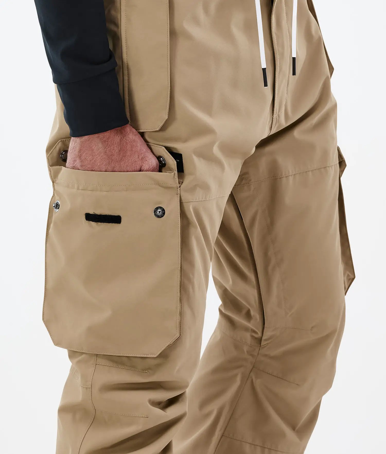 Iconic snowboard pants men's khaki