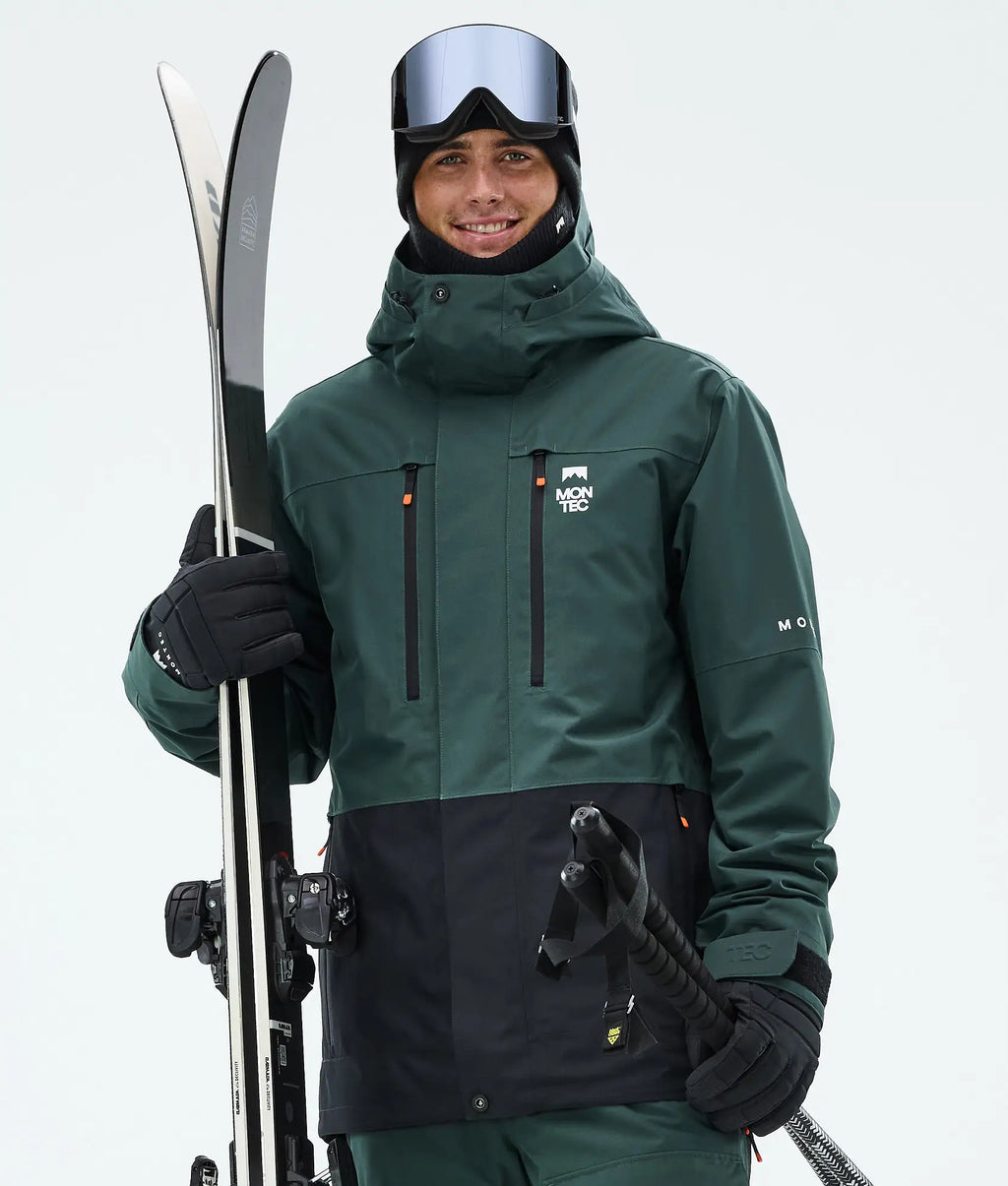 Veste de ski Fawk pour homme - Dark Atlantic/Noir