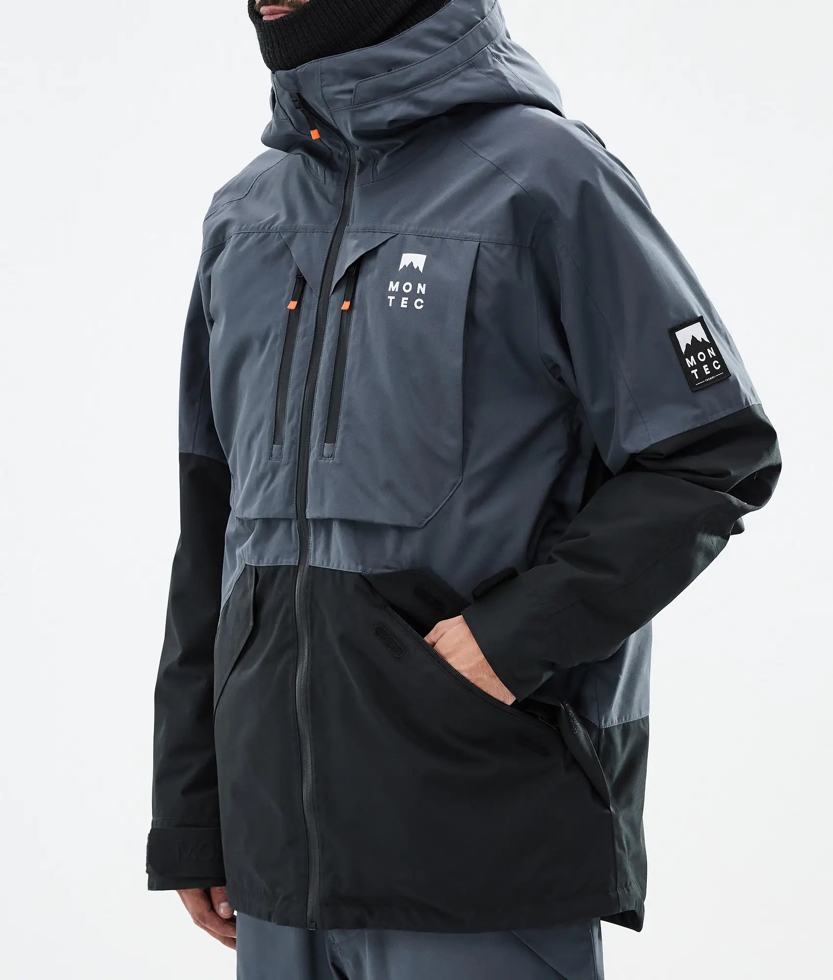 Veste de ski Arch pour homme - Bleu métallisé/Noir