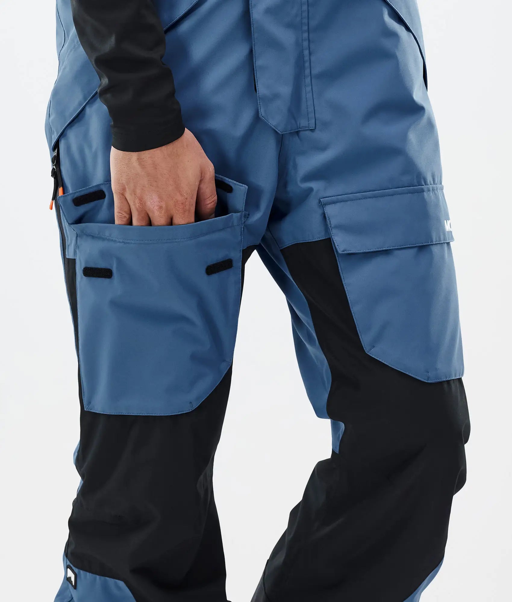 Pantalon de ski Fawk pour homme - Bleu acier/Noir