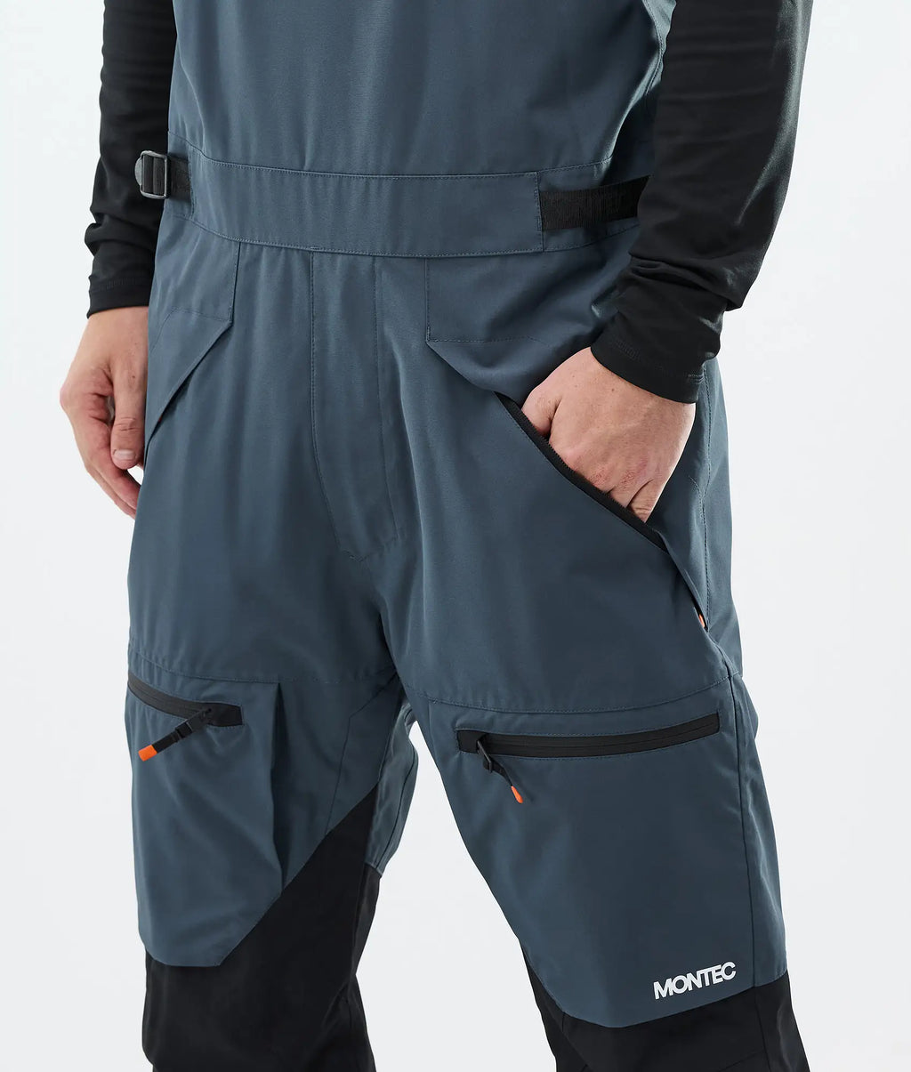Pantalon de ski Arch pour homme - Bleu métallisé/Noir