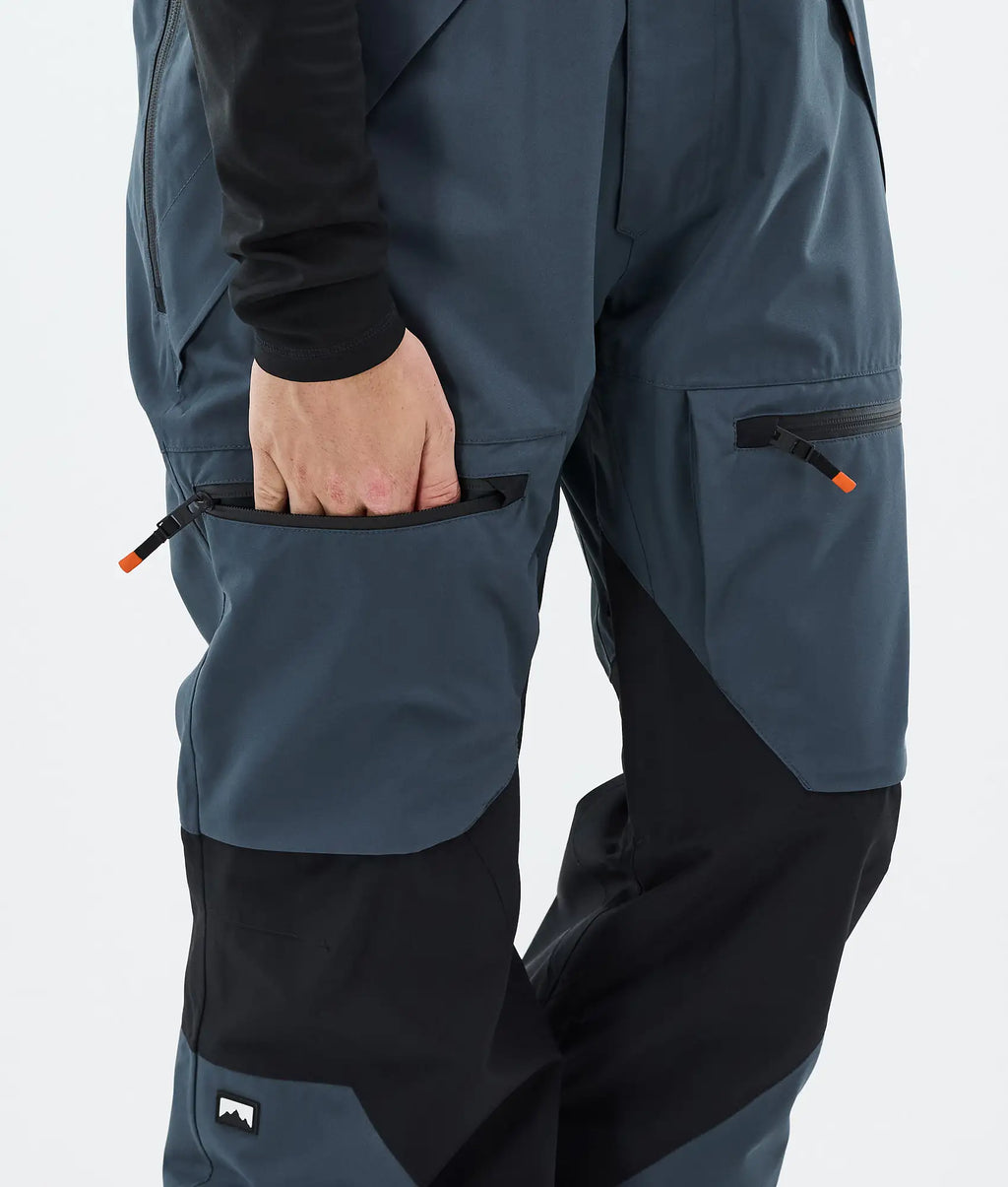 Pantalon de ski Arch pour homme - Bleu métallisé/Noir