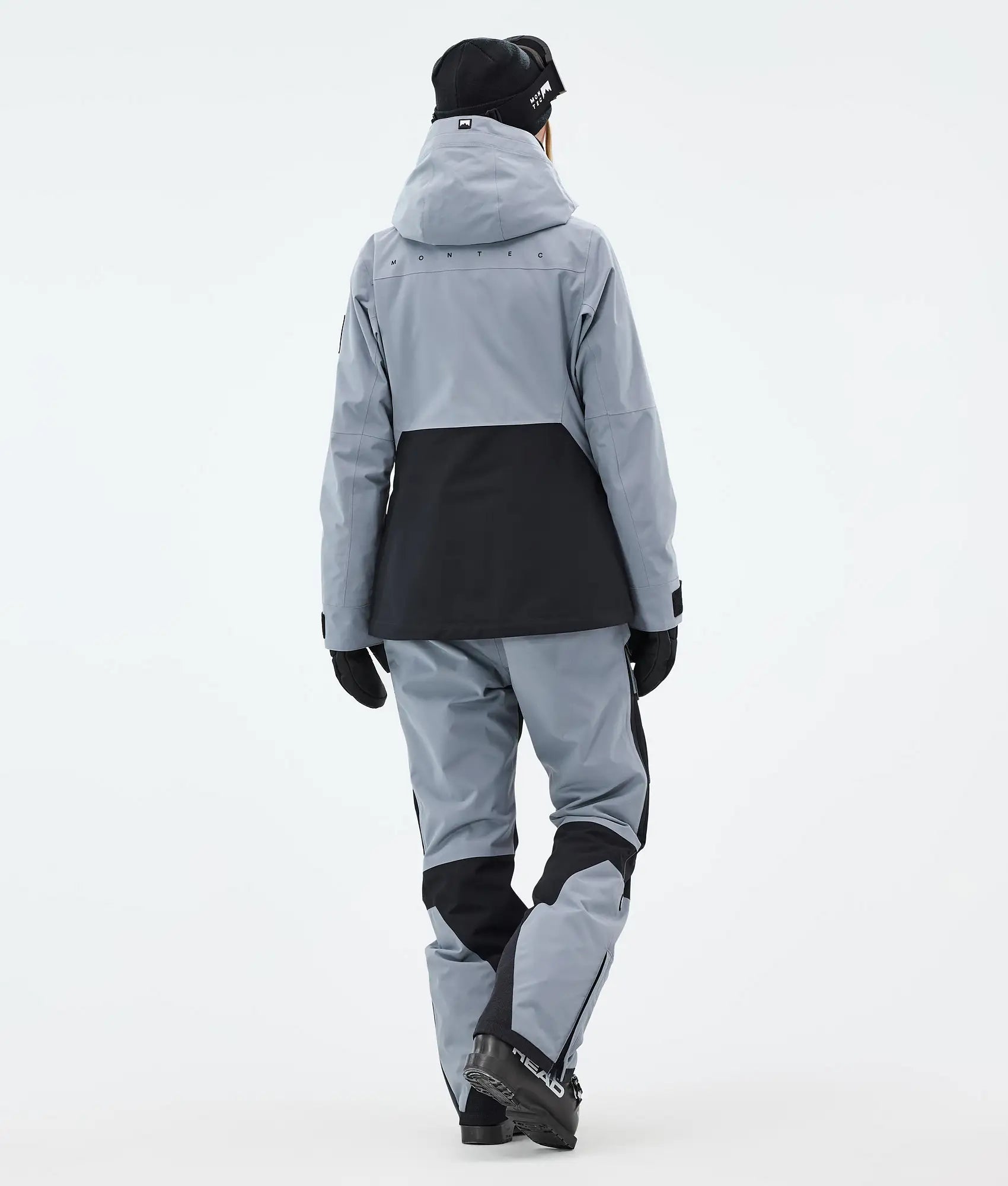 Veste de ski Moss W pour femme - Bleu clair/Noir