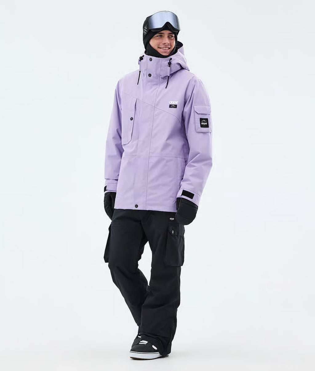 Adept Snowboard Jacket Men Faded Violet