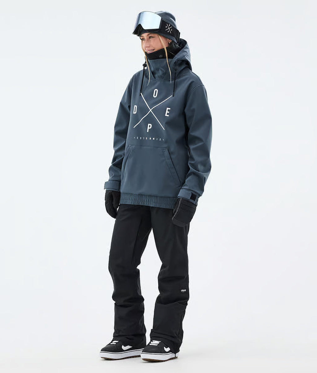 Yeti W Snowboard Jacket Women 2X-Up Metal Blue novo