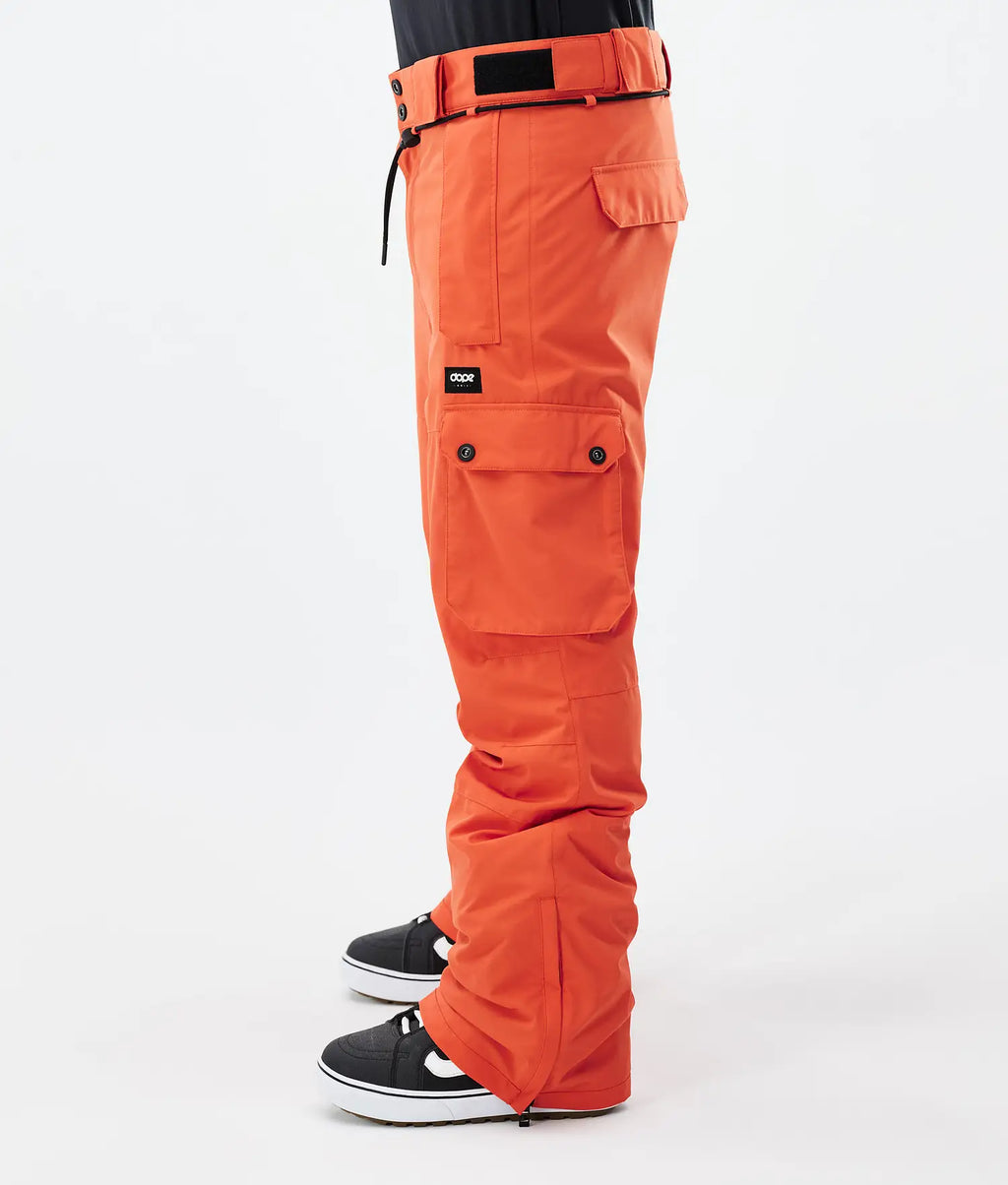Iconic snowboard pants men orange