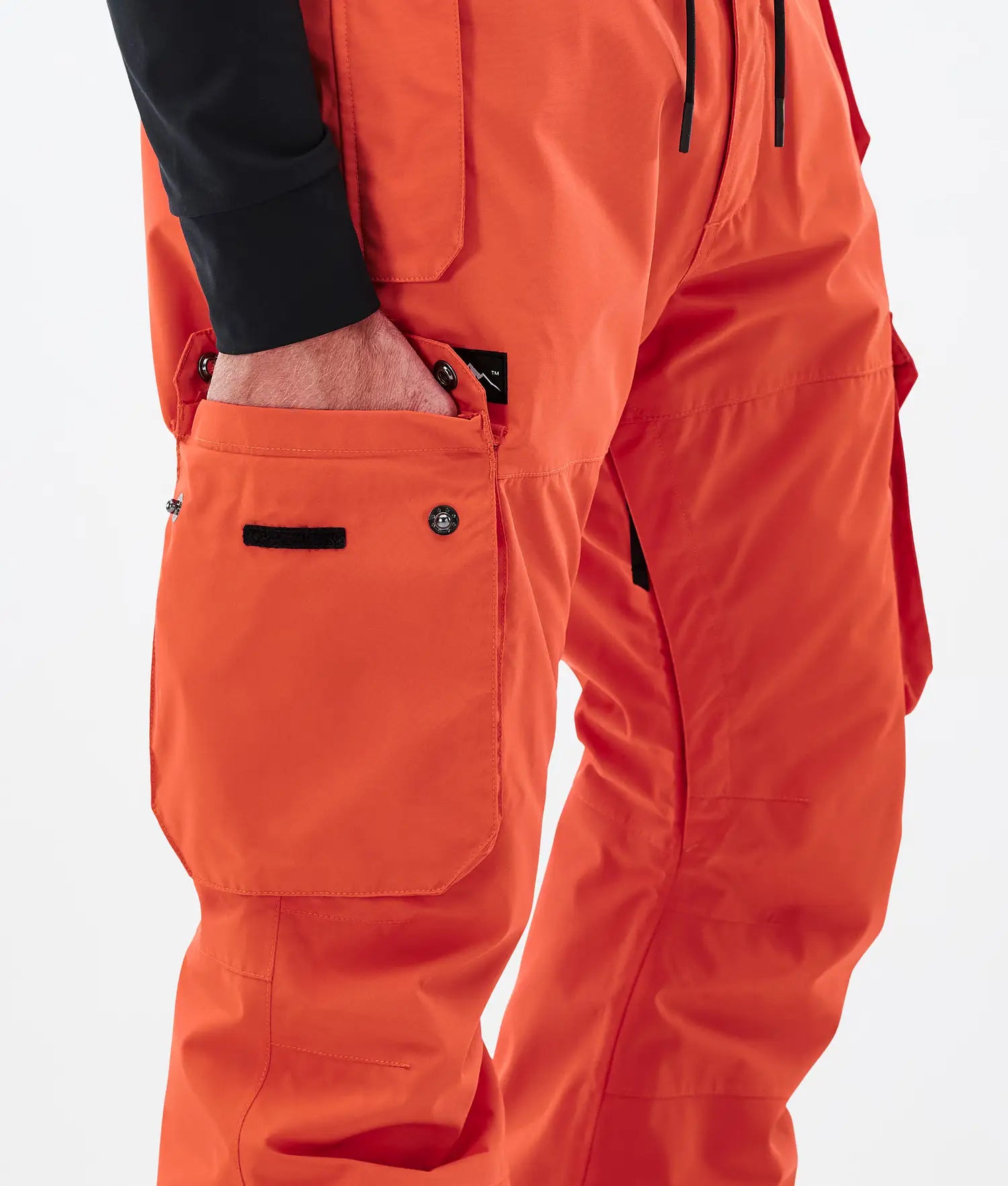 Iconic snowboard pants men orange