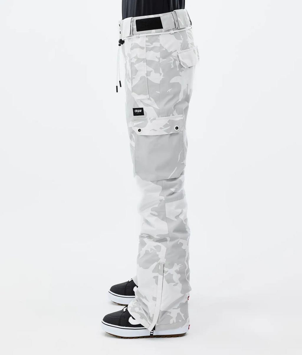 Iconic W Snowboard Pants Women Gray Camo