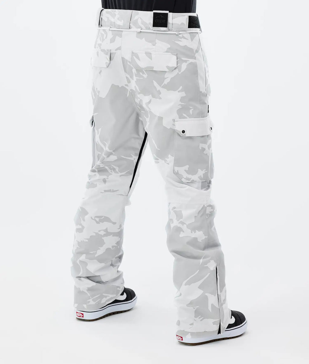 Iconic W Snowboard Pants Women Gray Camo