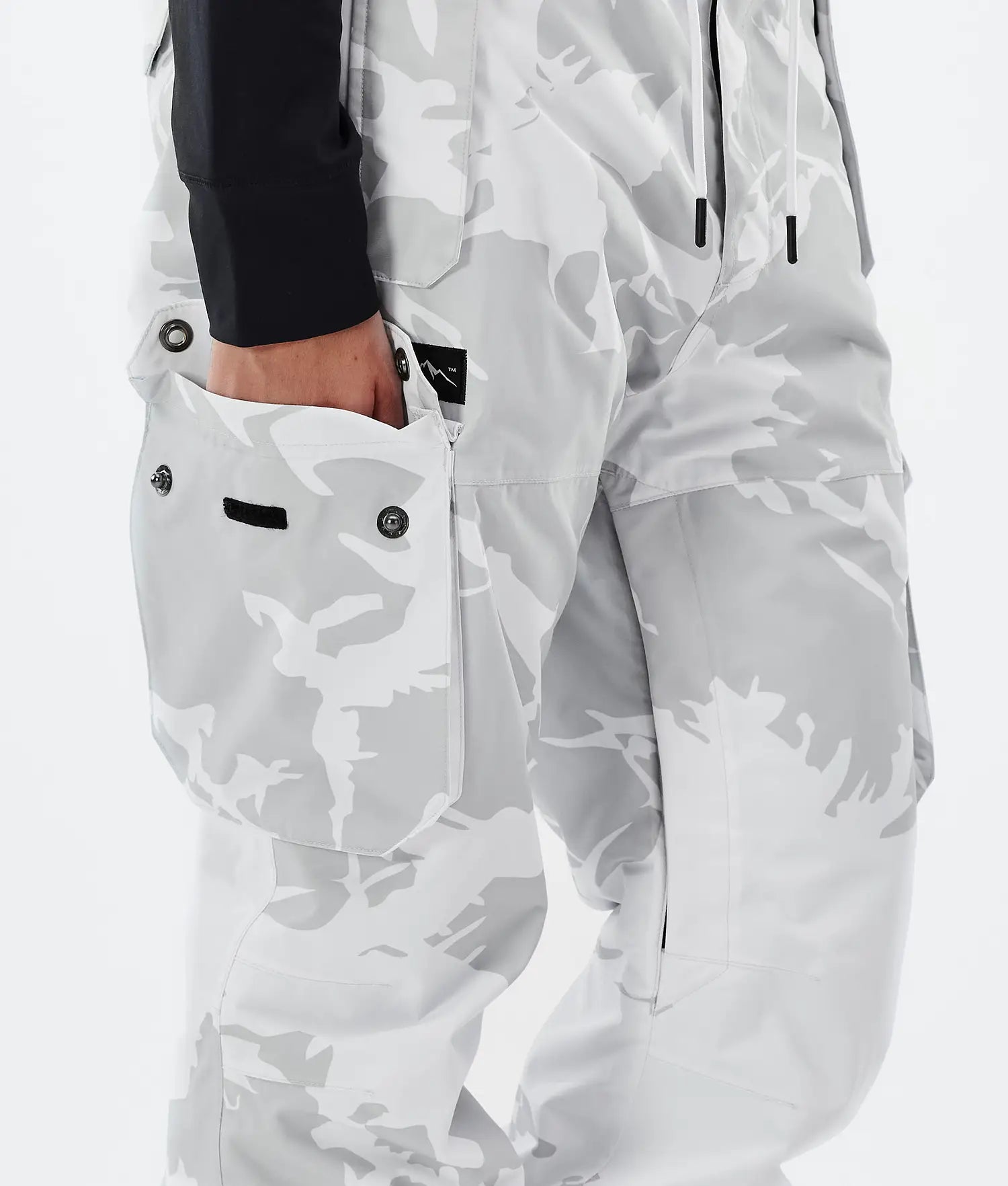 Iconic W Snowboard Pants Women Gray Camo