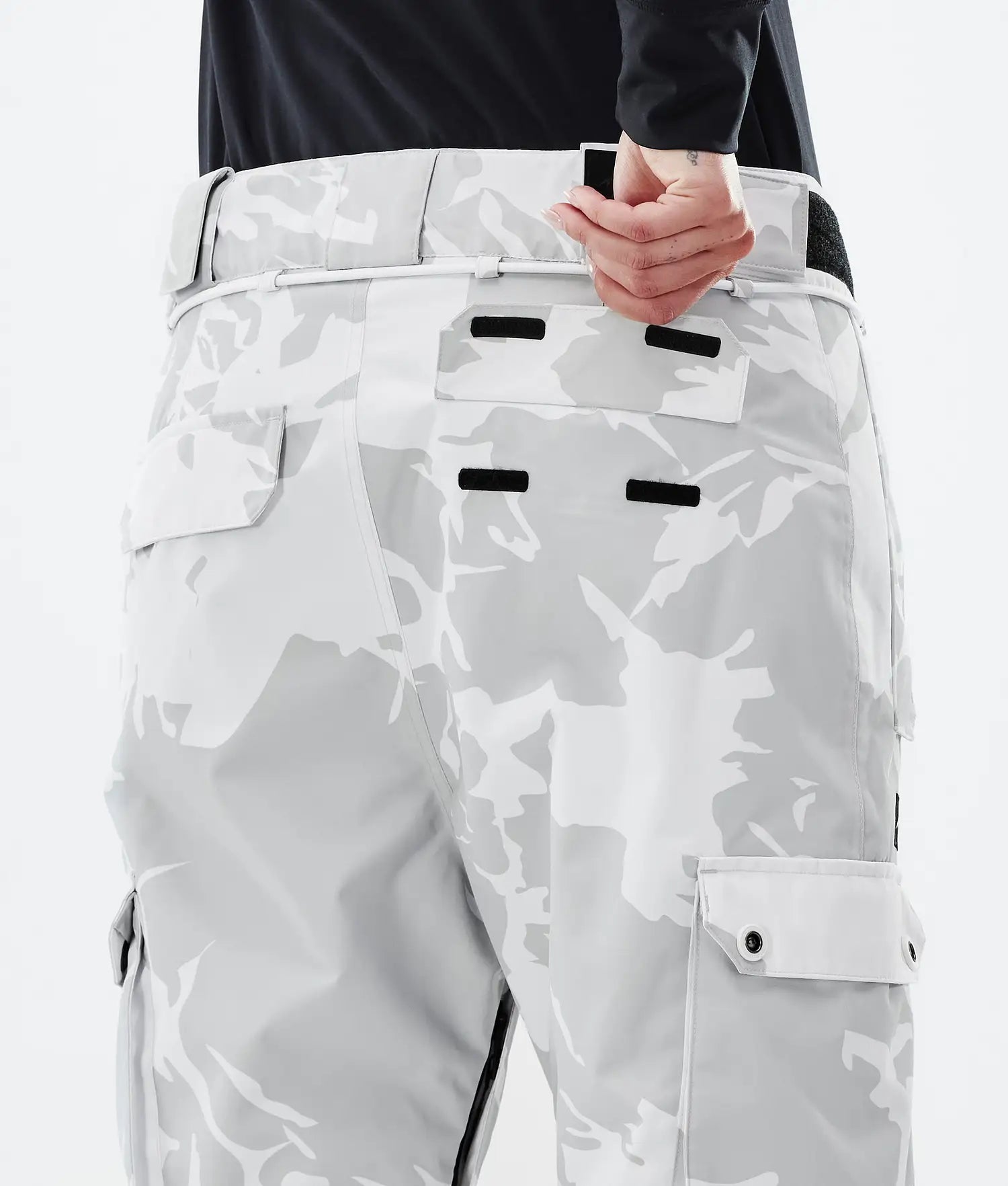 Iconic W Snowboard Pants Women Gray Camo