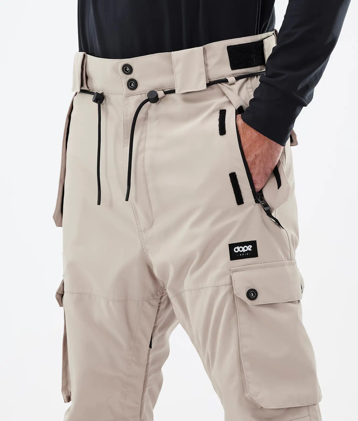 Iconic snowboard pants men sand