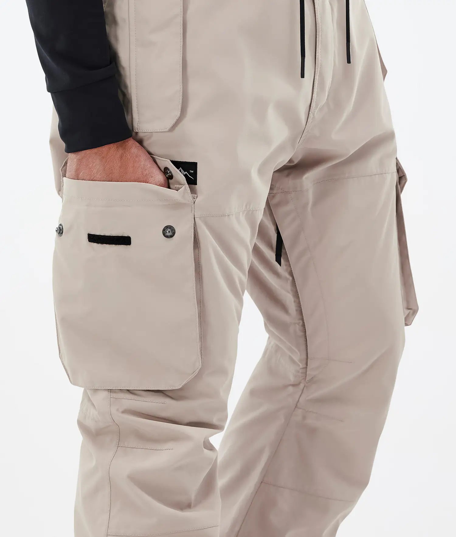 Iconic snowboard pants men sand