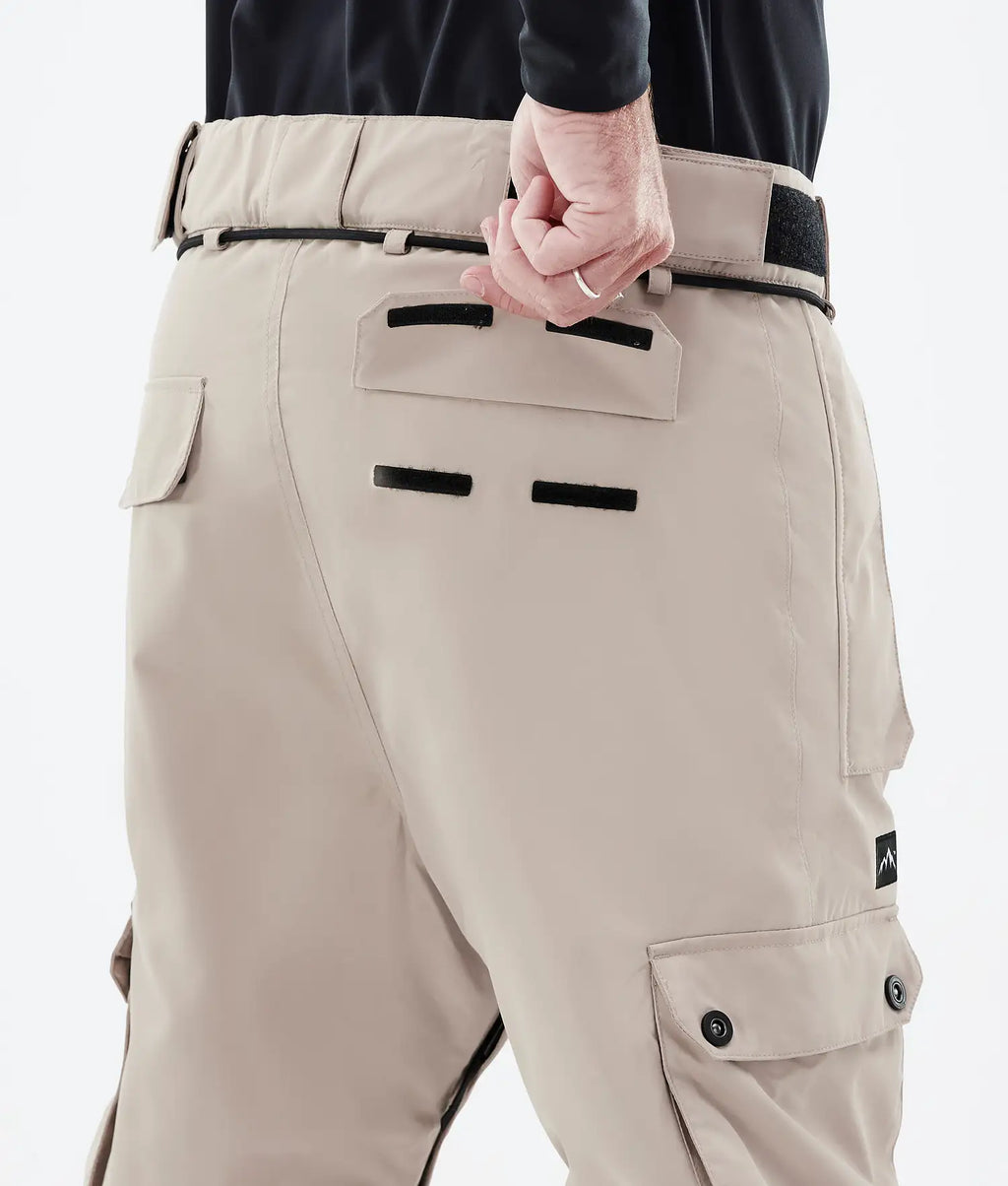 Iconic snowboard pants men sand