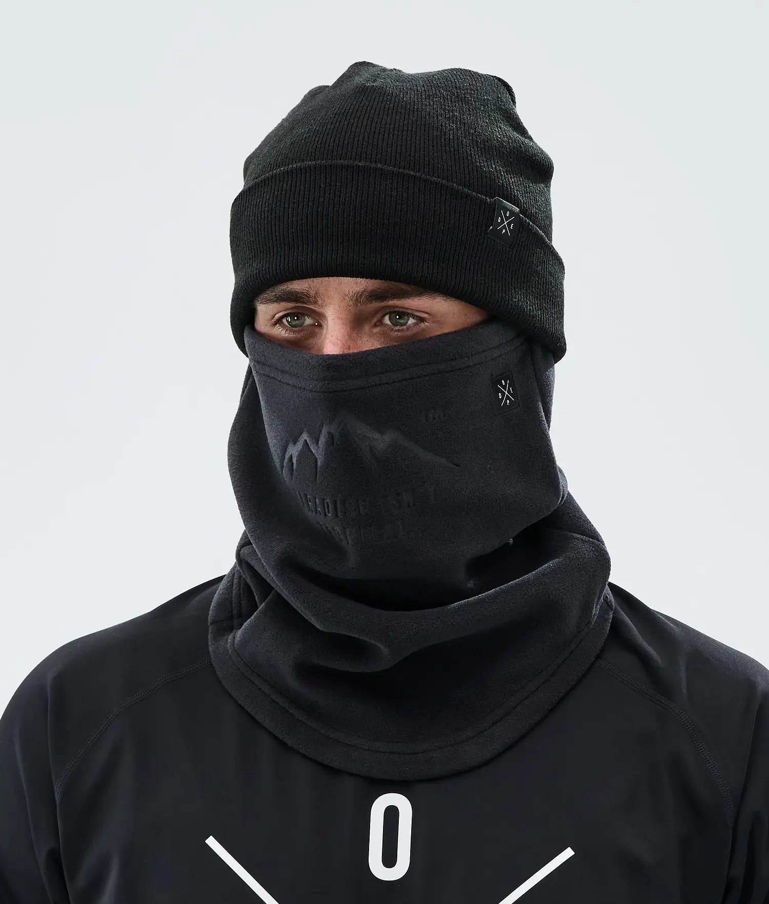 Cozy Tube Neck Warmer Black