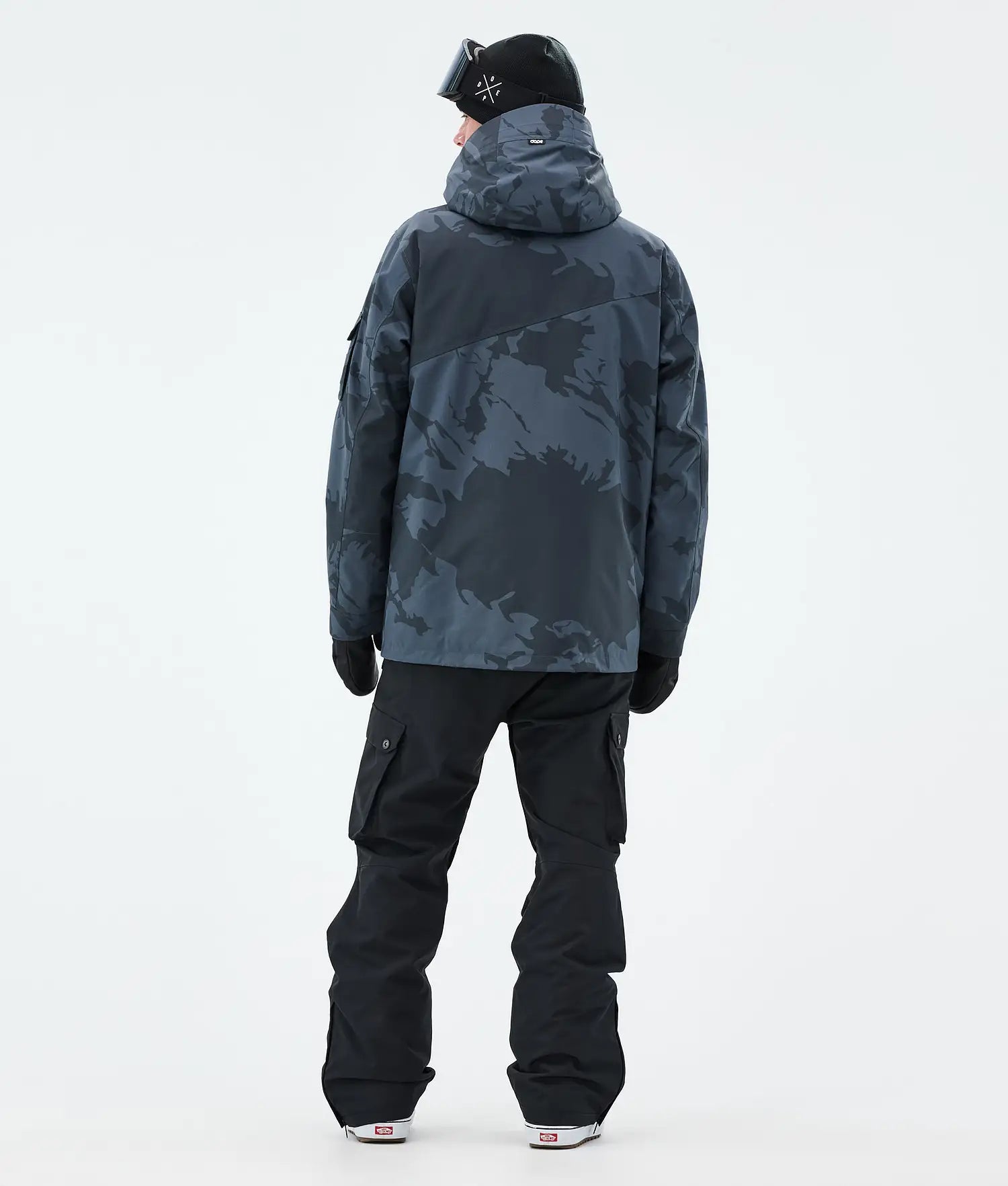 Adept Snowboard Jacket Men Metal Blue Camo novo