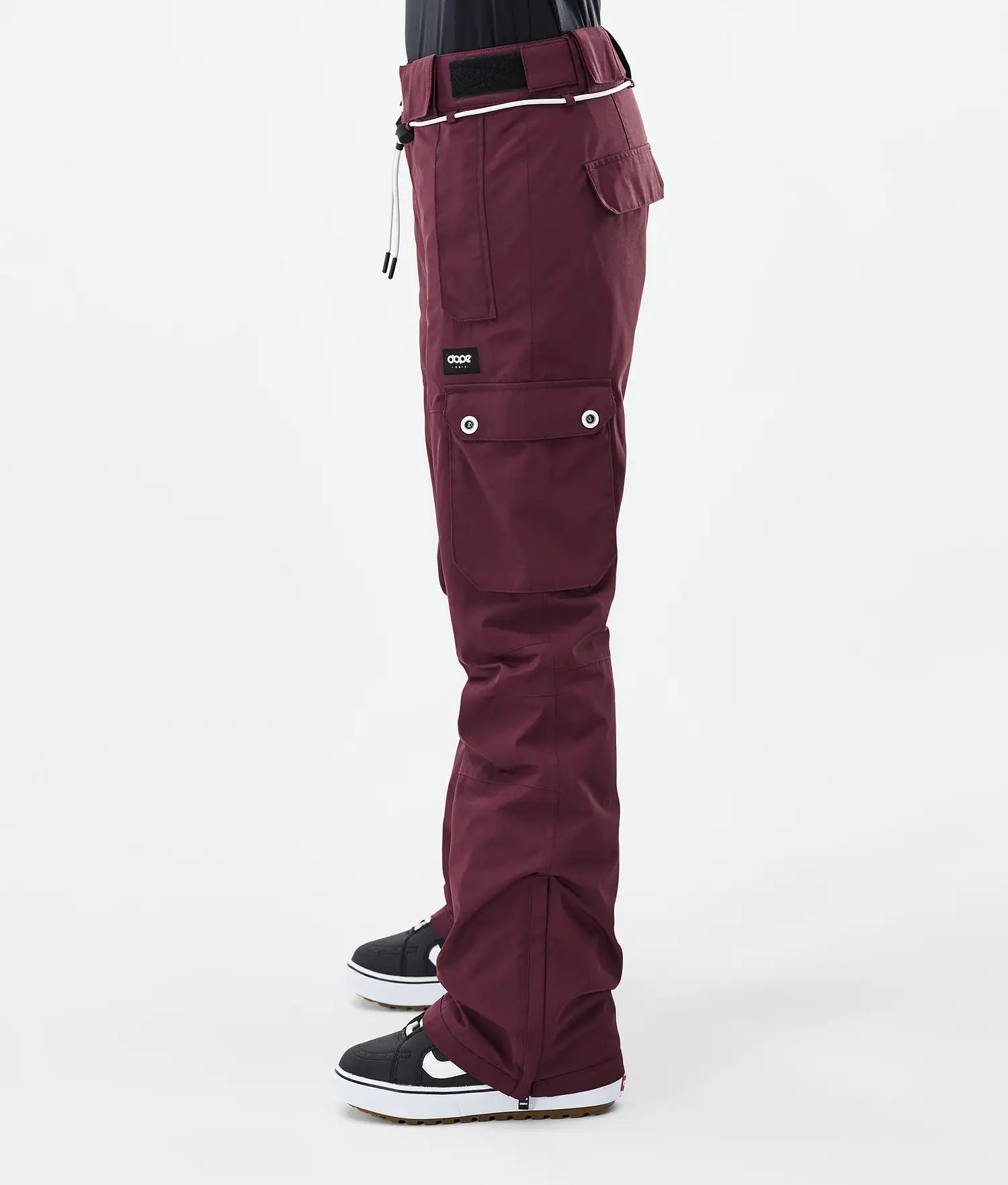 Iconic W Snowboard Pants Women Burgundy novo