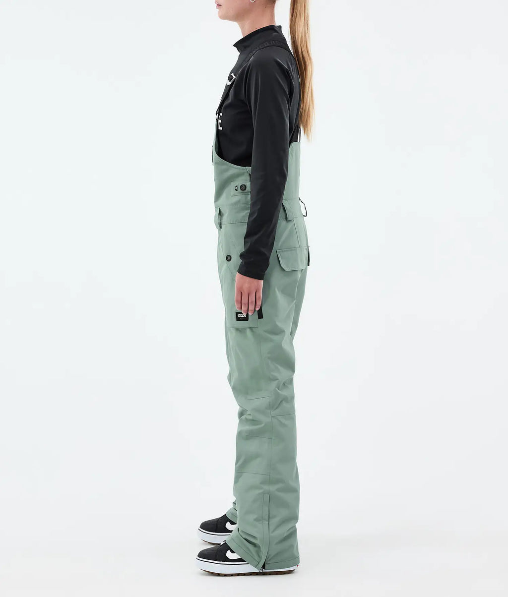 Notorious B.I.B W Snowboard Pants Women Faded Green novo