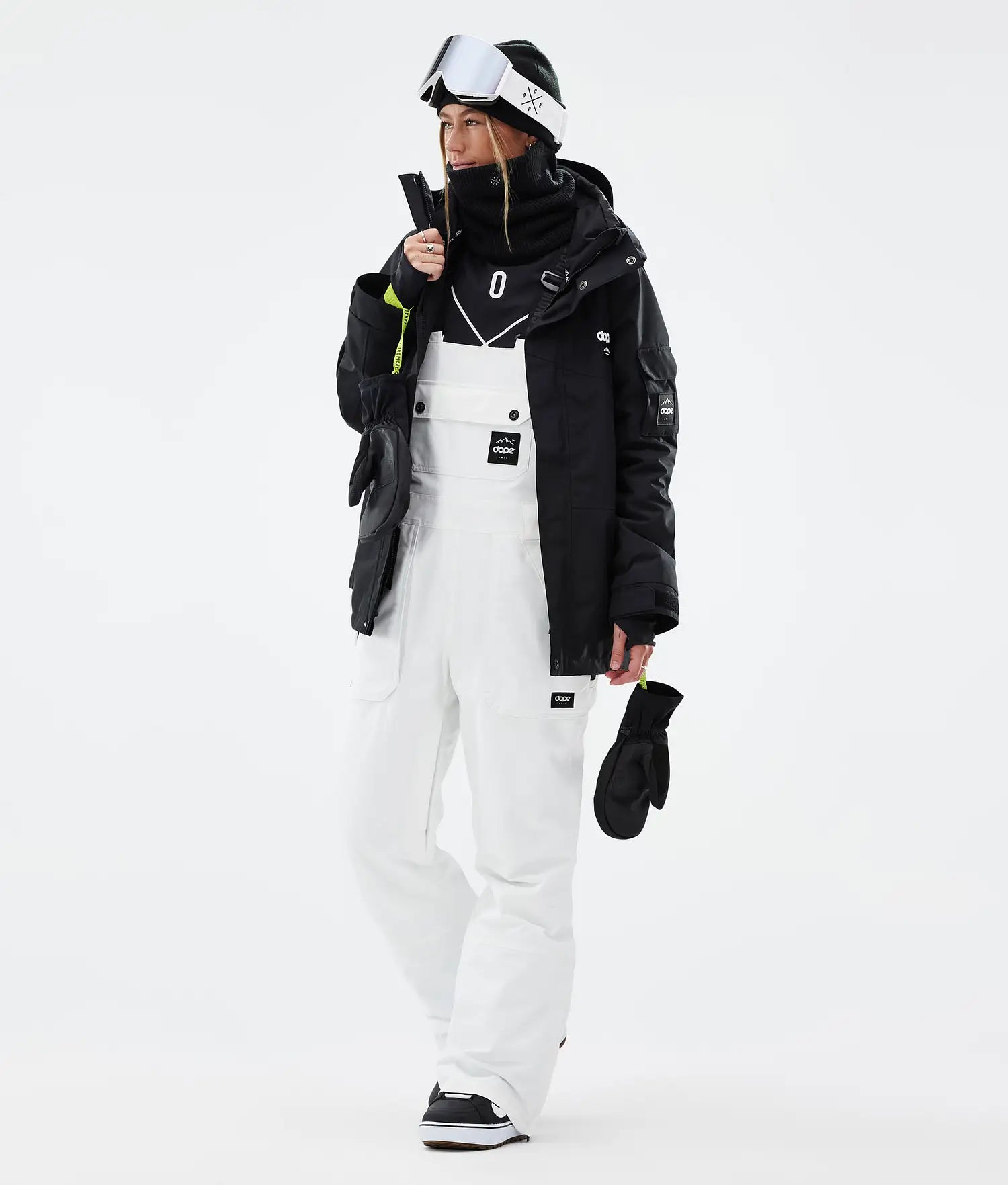 Notorious B.I.B W Snowboard Pants Women Old White