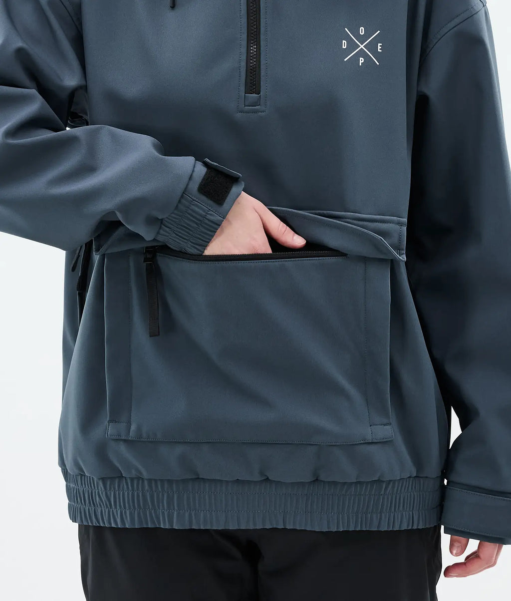 Cyclone W Snowboard Jacket Women Metal Blue novo