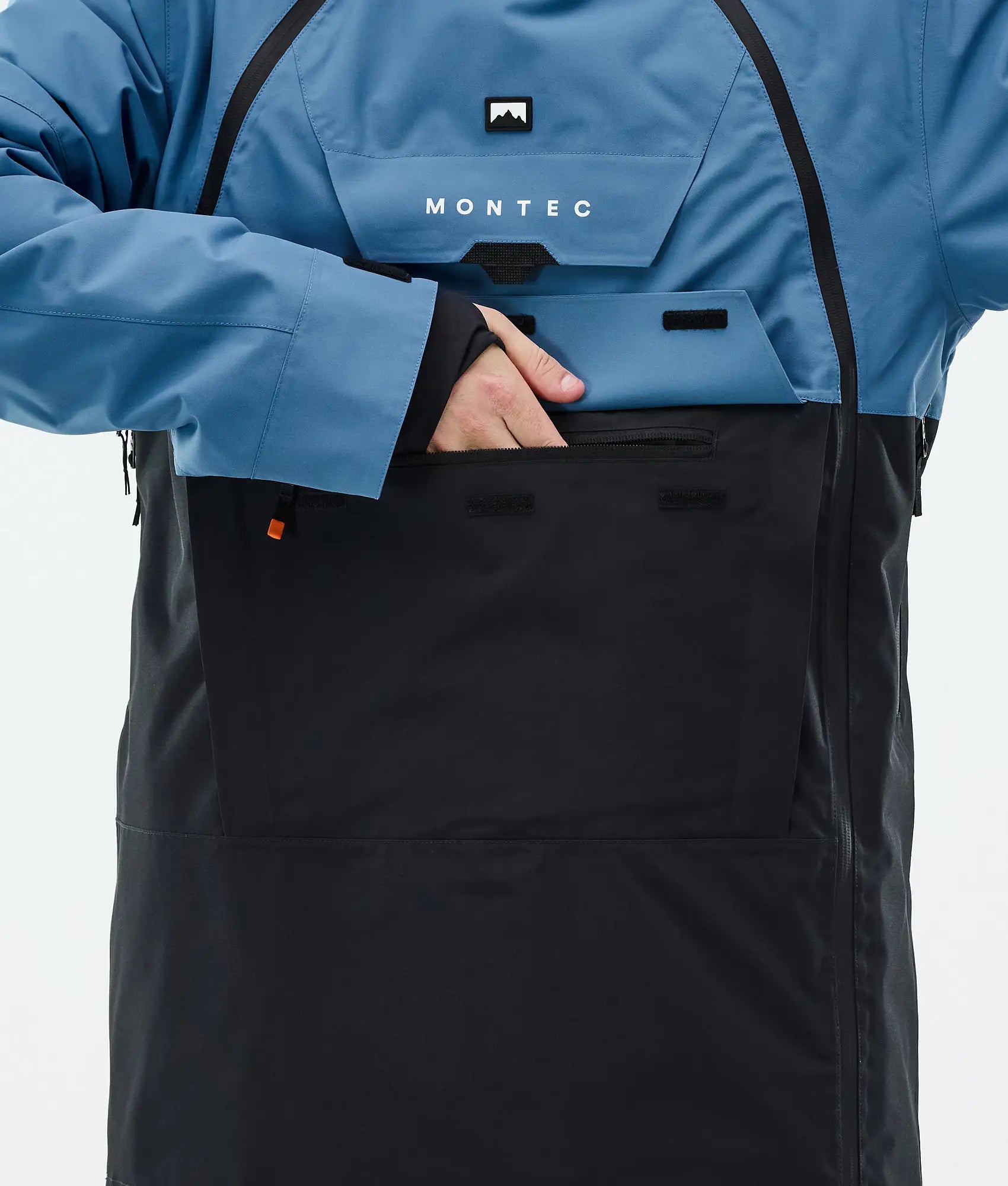 Doom Veste de Ski Homme Blue Steel/Black
