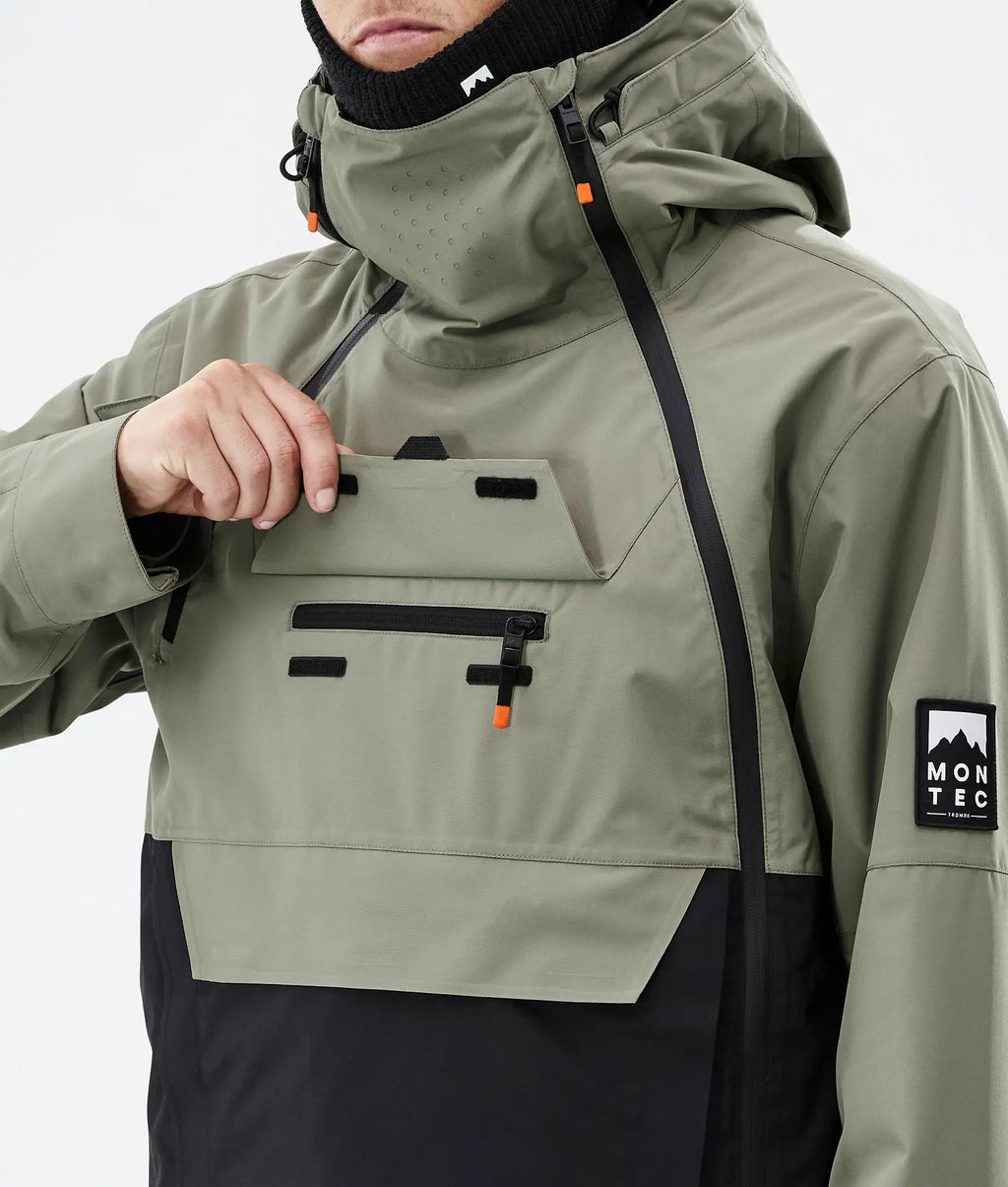 Veste de ski Doom pour homme - Vert/Noir