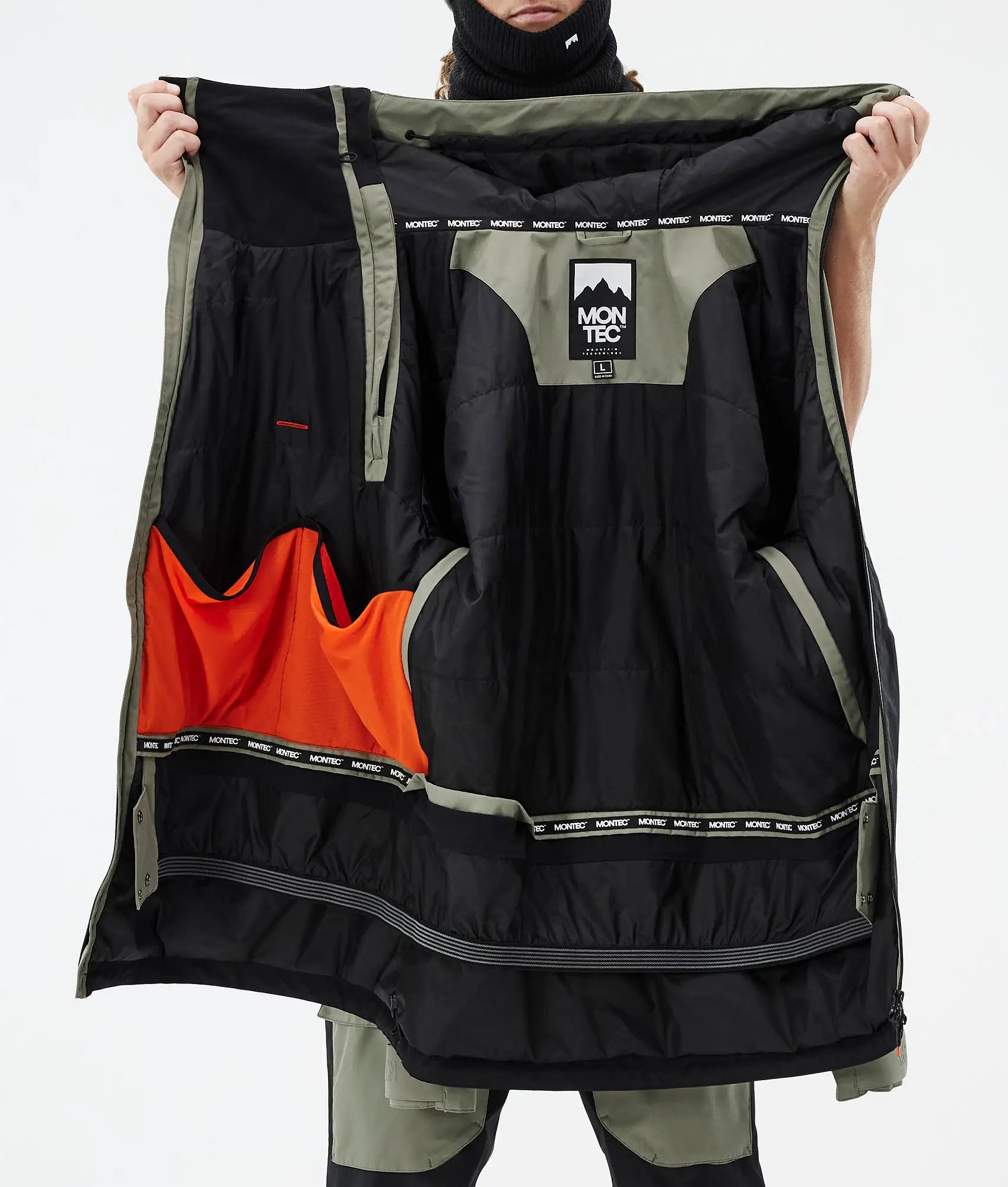 Veste de ski Doom pour homme - Vert/Noir