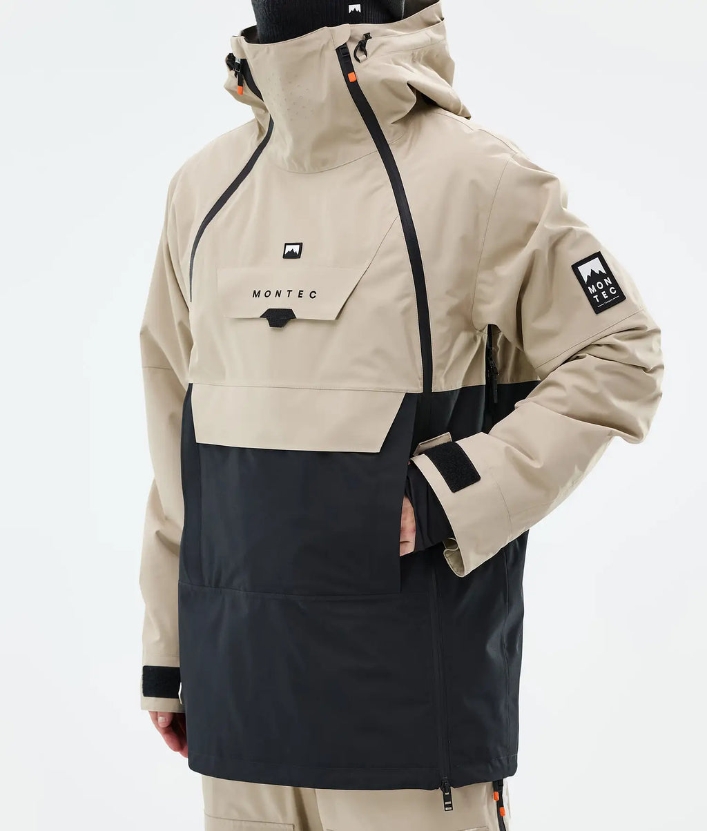 Doom Veste de Ski Homme Sand/Black