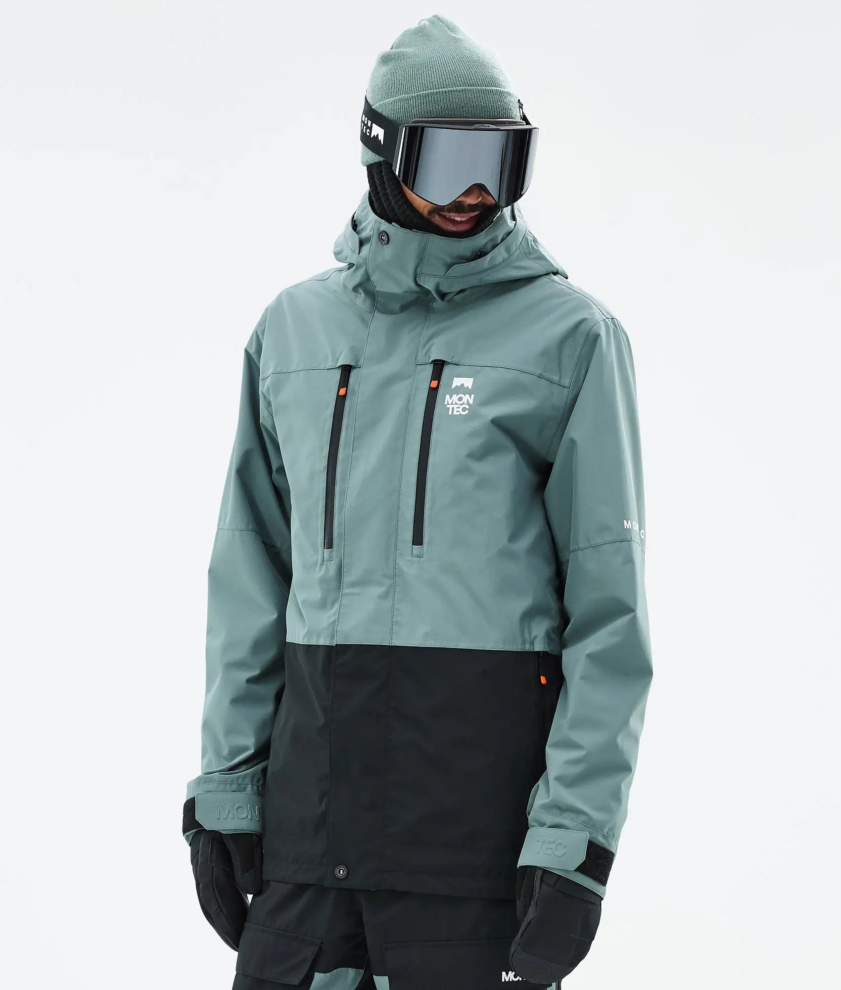 Veste de ski Fawk pour homme - Atlantique/Noir