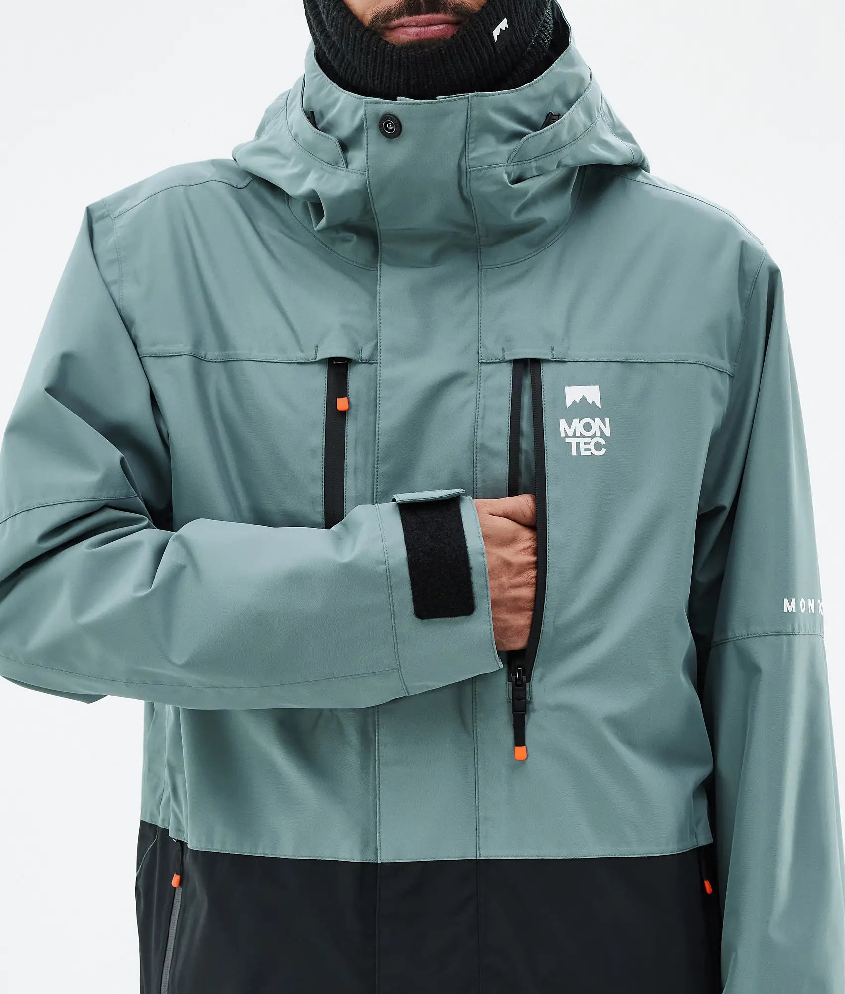 Veste de ski Fawk pour homme - Atlantique/Noir