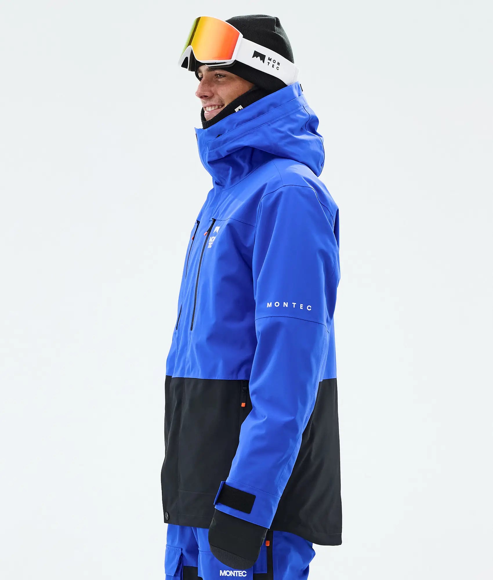 Veste de ski Fawk pour homme - Bleu cobalt/Noir