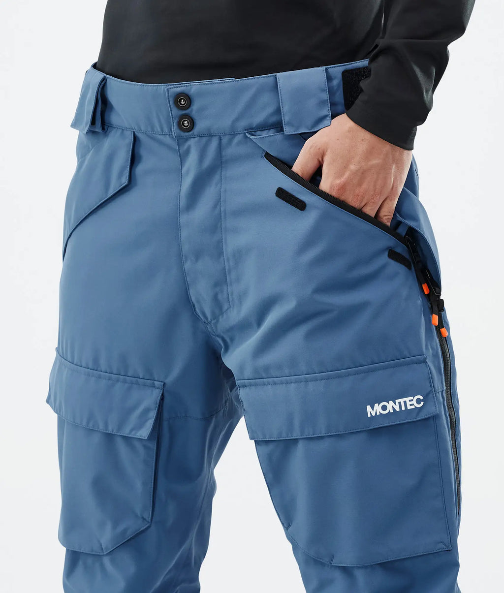 Pantalon de ski Kirin pour homme - Bleu acier