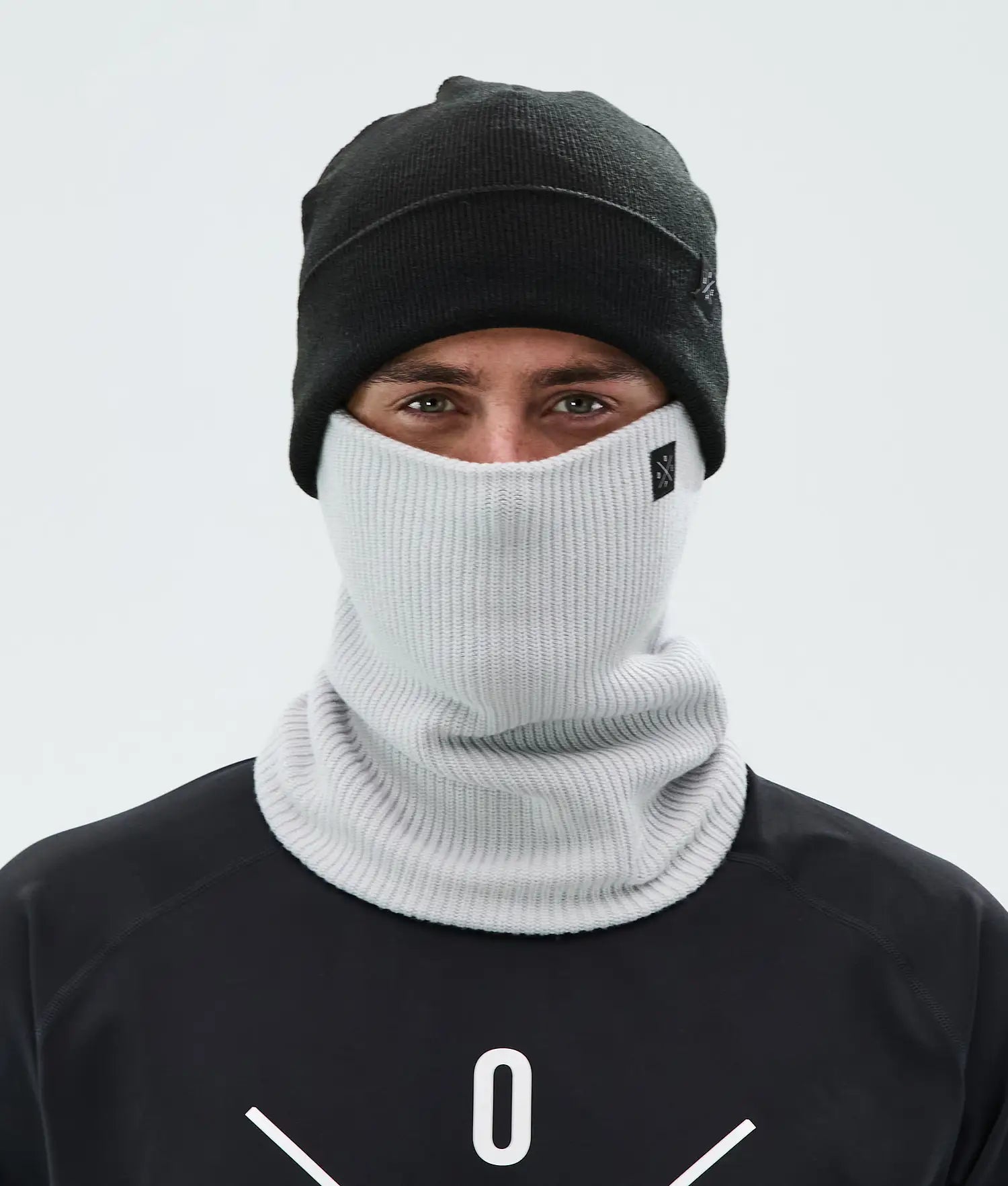 2X-Up Knitted tube scarf Light Grey