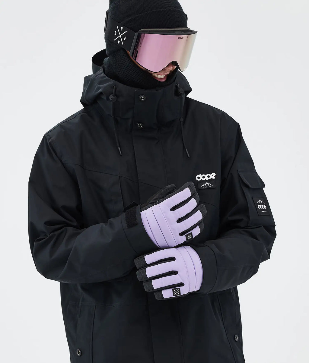 Ace 24 ski gloves Faded Violet