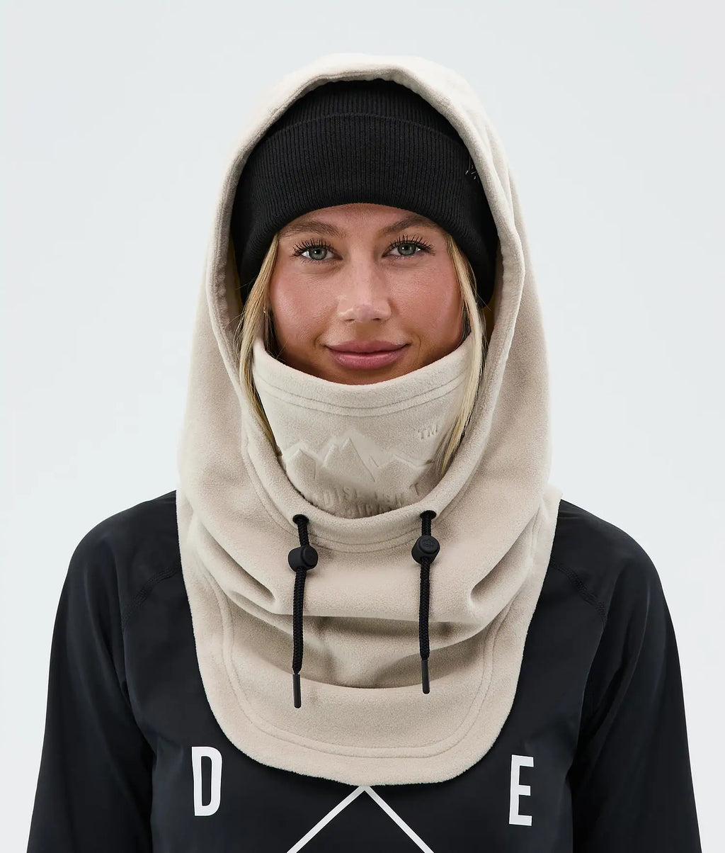 Cozy Hood II Tube Scarf Sand