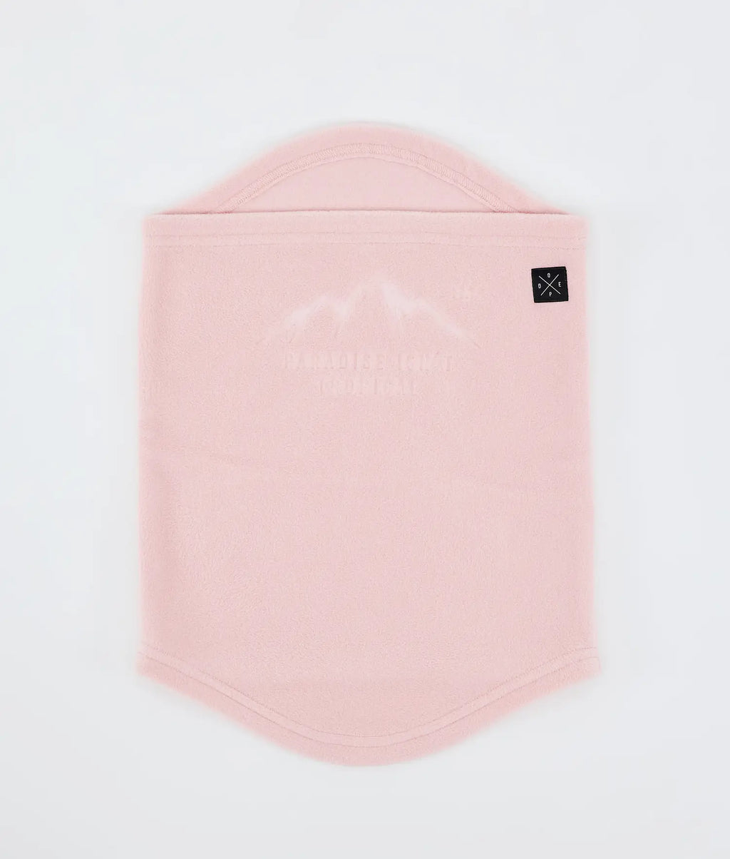 Cozy Tube Neck Warmer Soft Pink