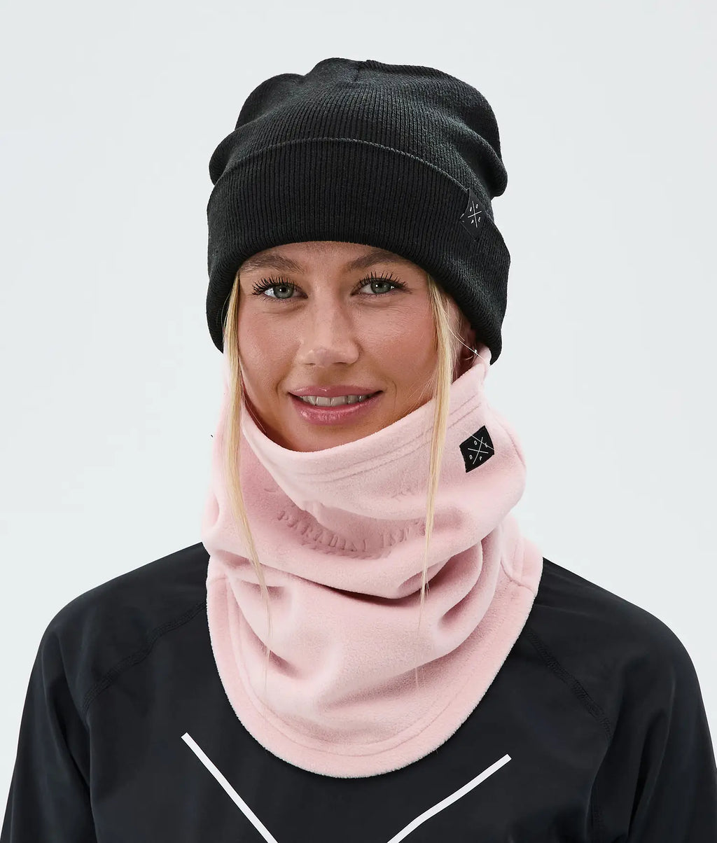 Cozy Tube Neck Warmer Soft Pink