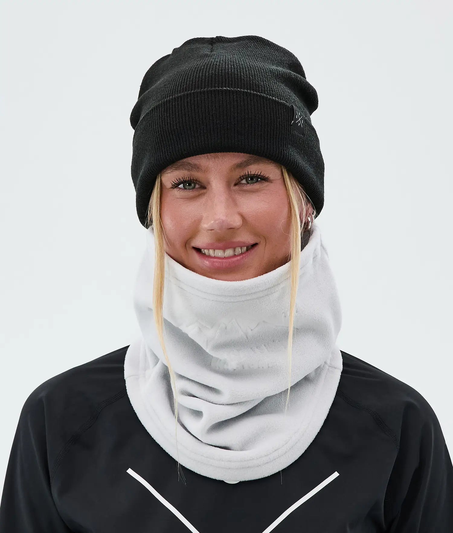 Cozy Tube Neck Warmer Light Grey