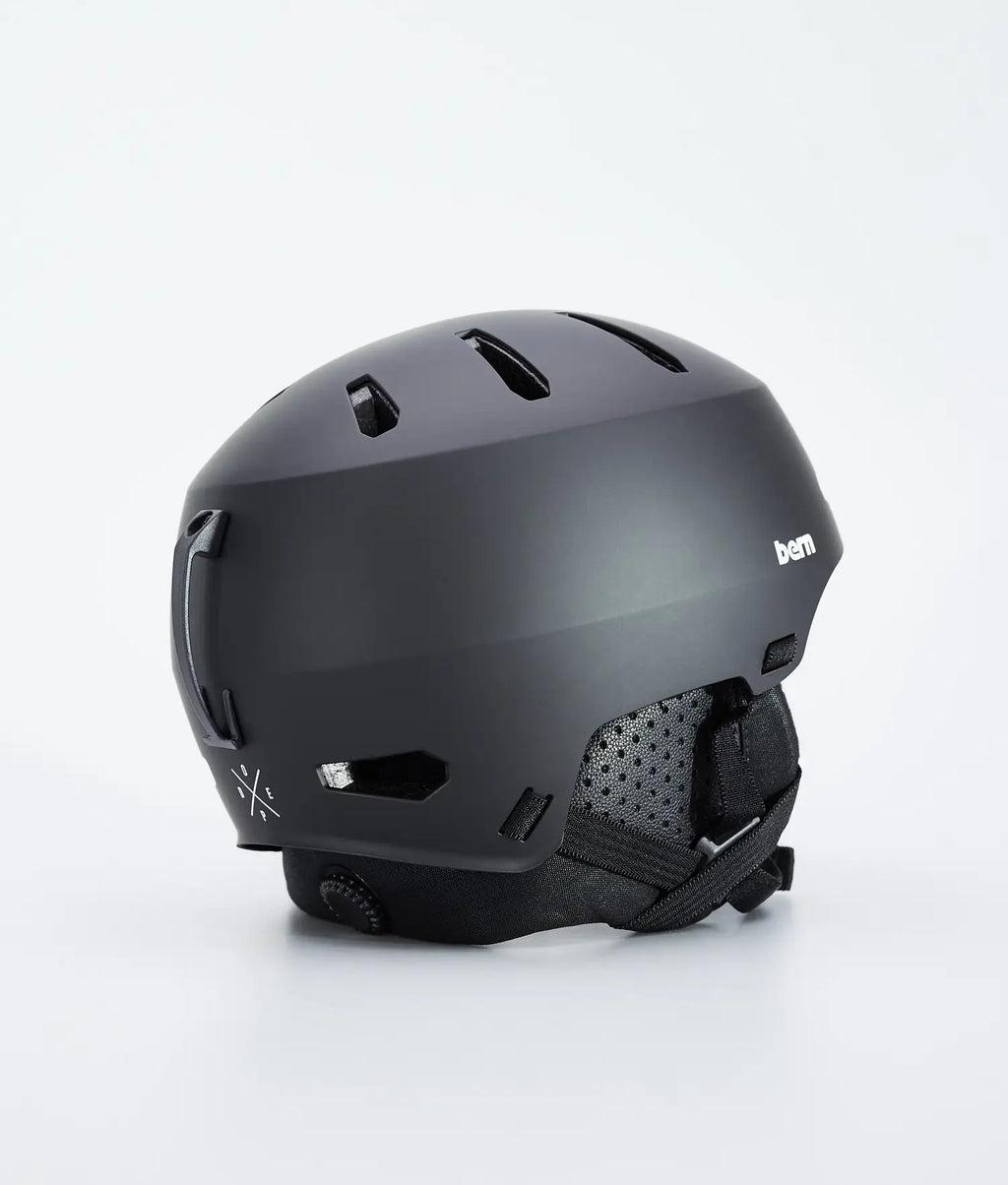 Macon 2.0 ski helmet X-Up Matte Black w/ Black