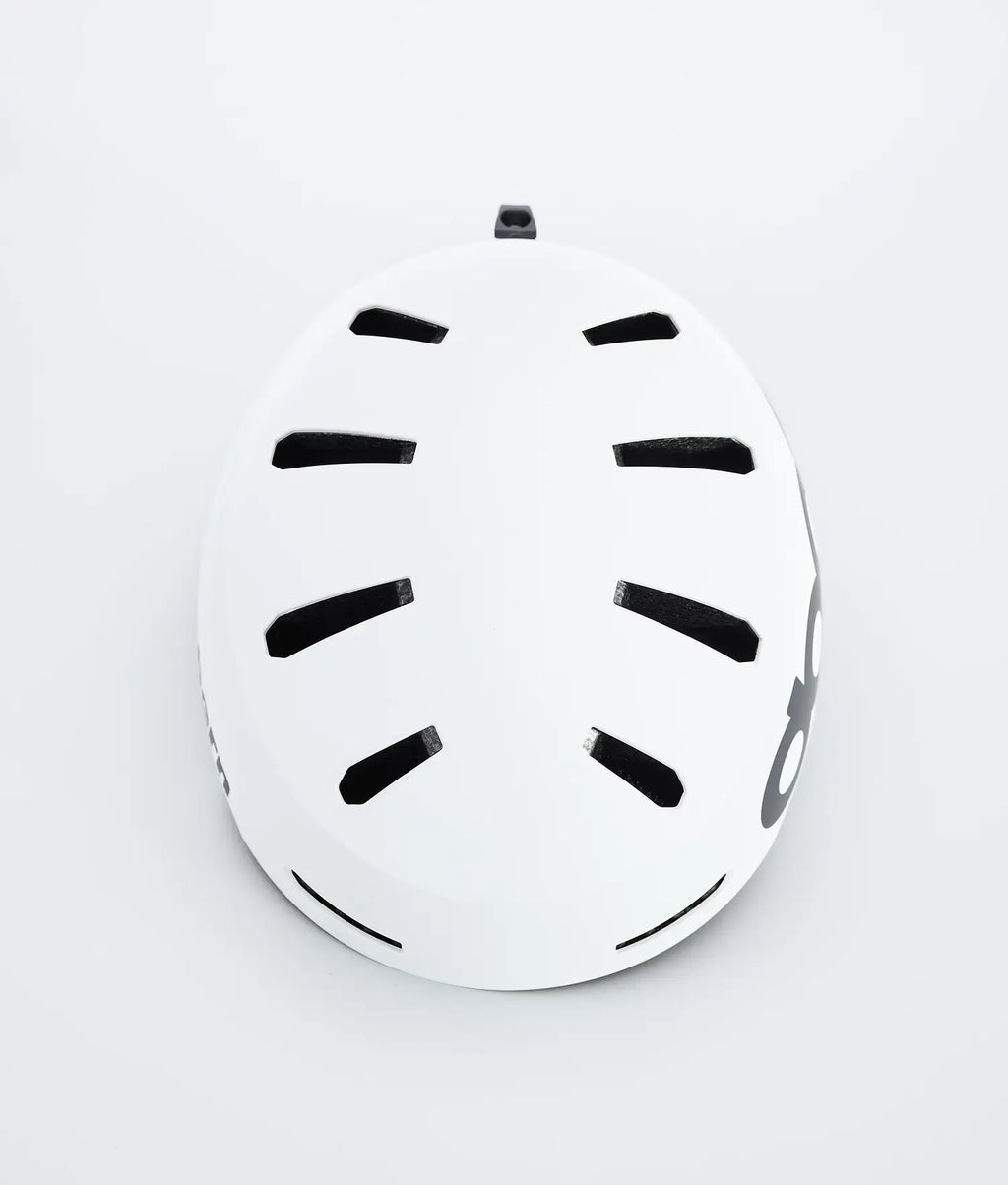 Macon 2.0 ski helmet Classic Matte White w/ Black