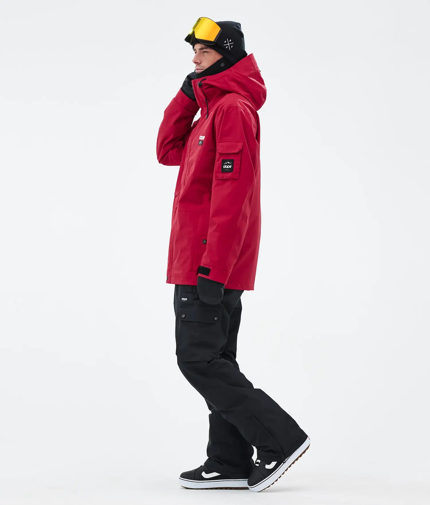 Adept Snowboard Jacket Men Deep Red