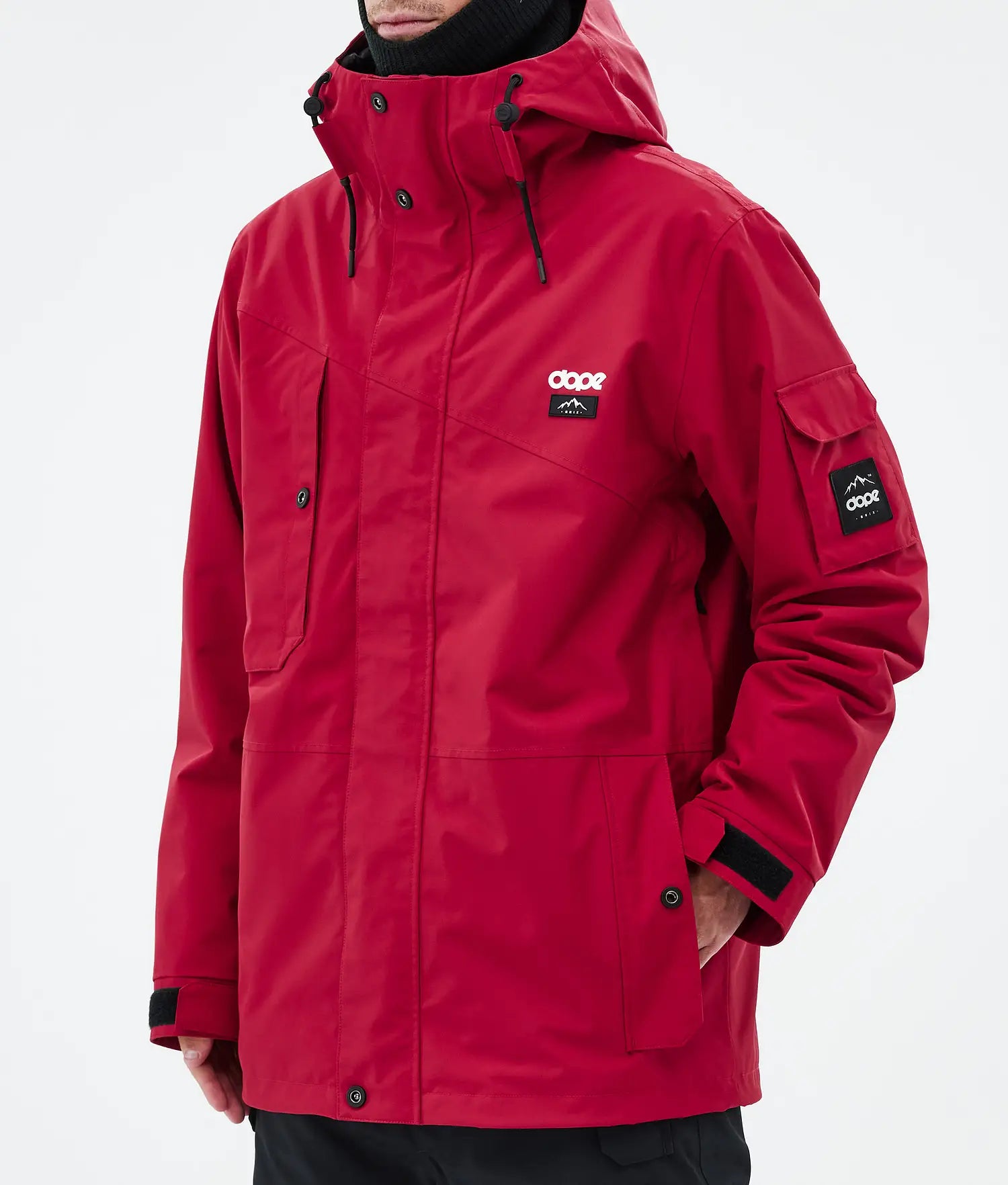 Adept Snowboard Jacket Men Deep Red