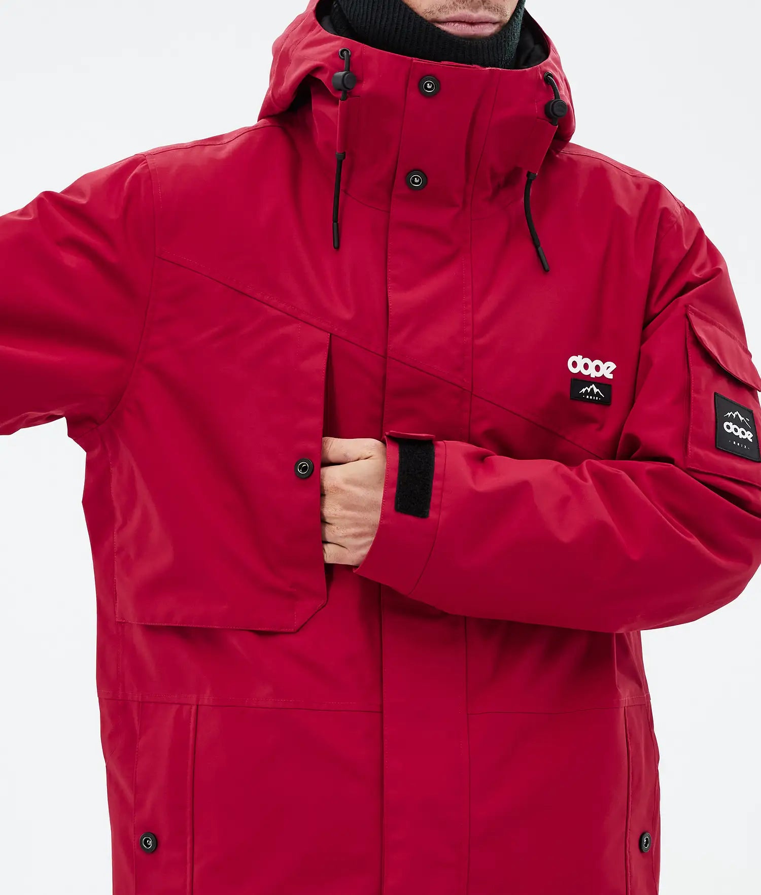Adept Snowboard Jacket Men Deep Red
