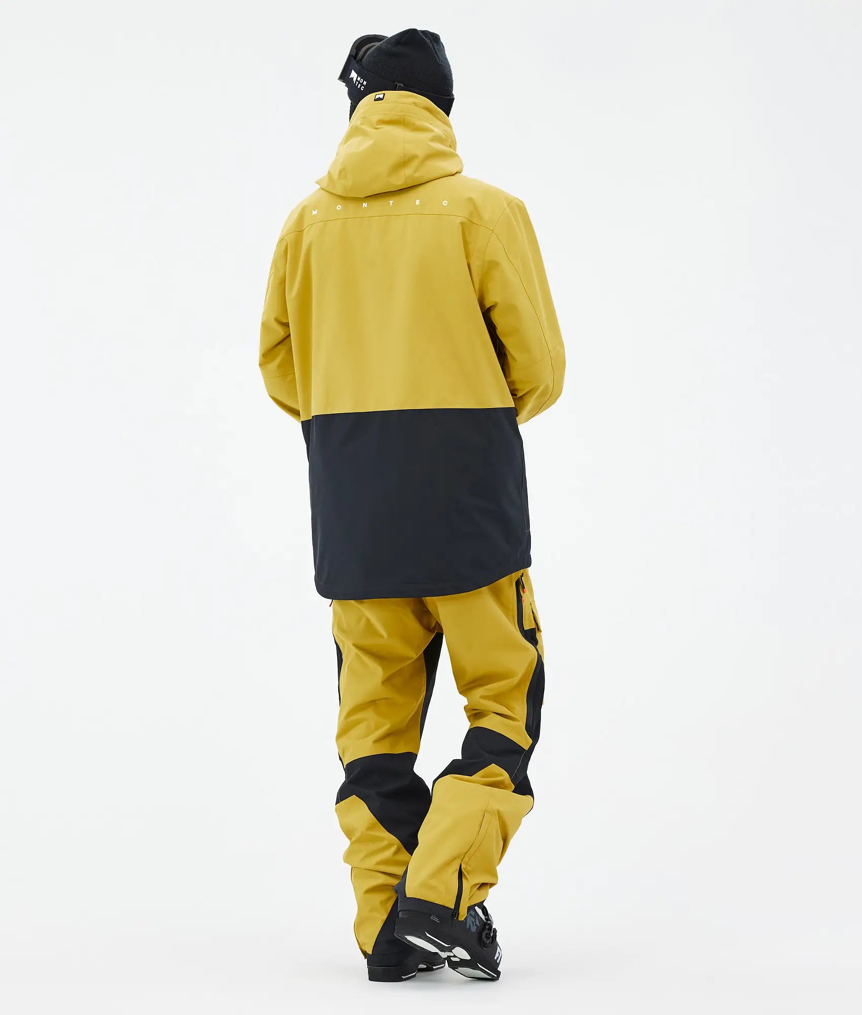 Veste de ski Fawk pour homme - Jaune/Noir